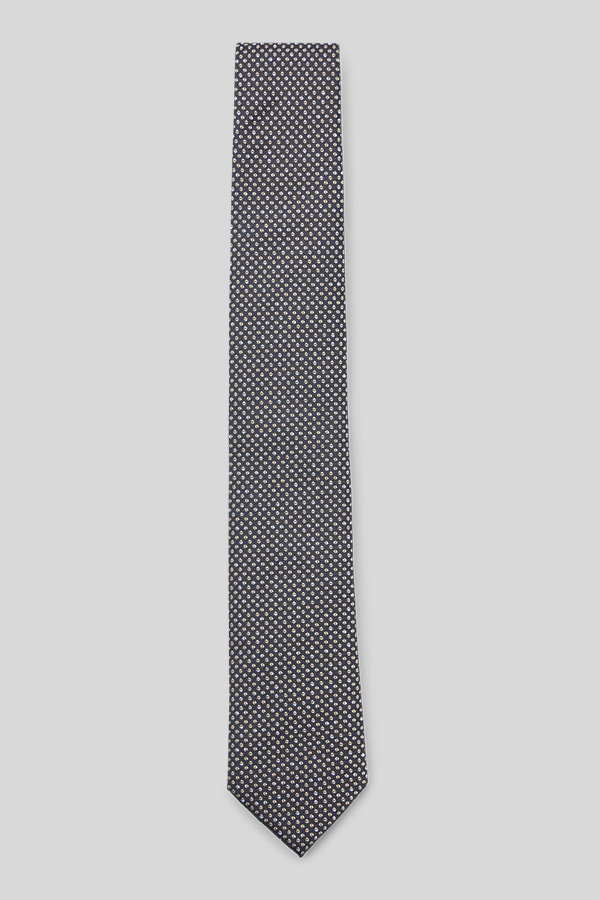 SILK MIX TIE BOSS - 260 BEIGE